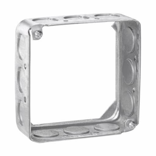 Crouse-Hinds - Crouse-Hinds TP424 4" x 4" x 1-1/2" Steel Square Cover Extension Ring