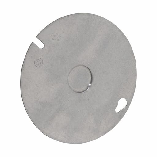 Crouse-Hinds - Crouse-Hinds Series TP329 4 Inch Steel Flat Round Box Cover