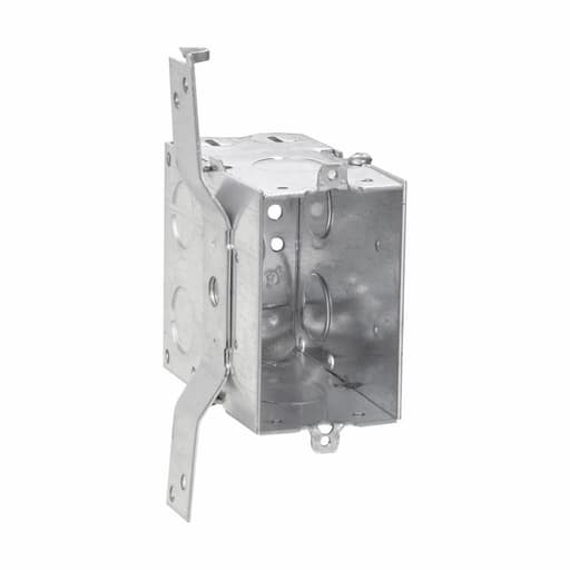 Crouse-Hinds - Crouse-Hinds Series TP242 3 x 2 x 3-1/2 Inch Steel Gangable Switch Box