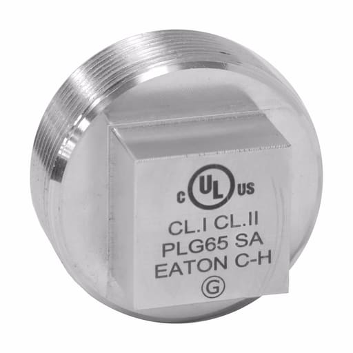 Crouse-Hinds - Crouse-Hinds PLG25 3/4" Steel Square Head Conduit Plug