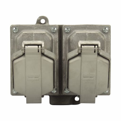 Crouse-Hinds - CRSH ENR32201 20A 125V DE DL GANG R