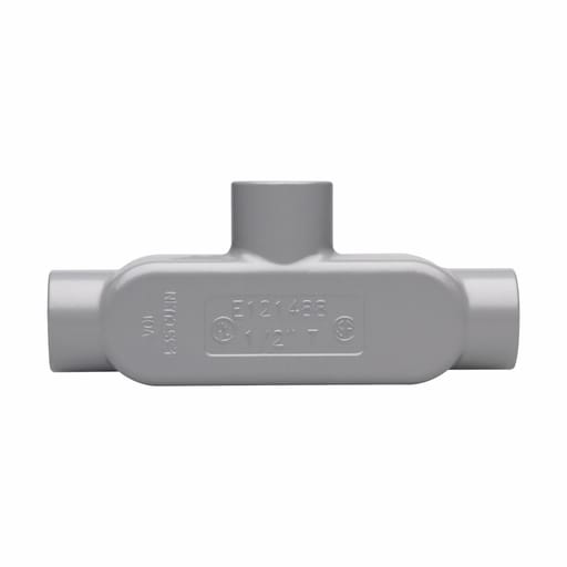 Crouse-Hinds - Crouse-Hinds Series T45 1-1/4 Inch Die-Cast Aluminum Type T Rigid/IMC Conduit Body