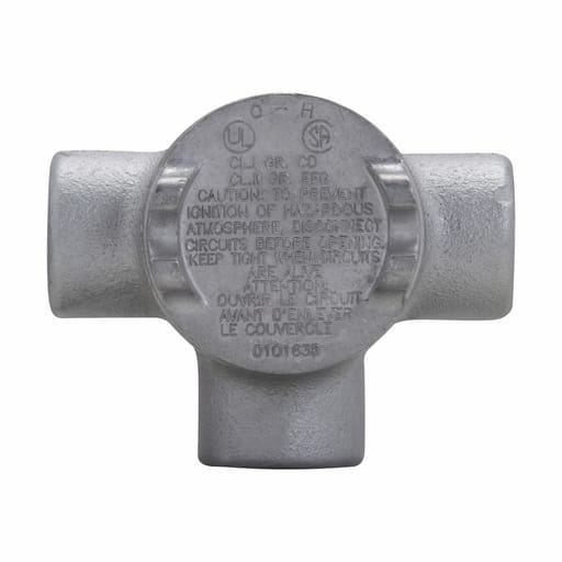 Crouse-Hinds - CRSH GUAW24 SA 3/4 AL OUTL BX 2 DIA