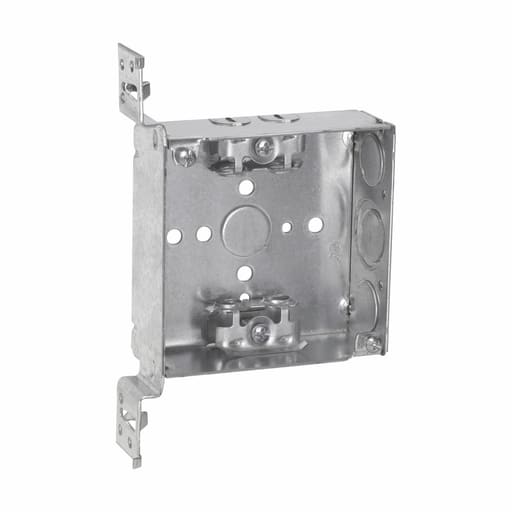 Crouse-Hinds - Crouse-Hinds Series TP459 4 x 4 x 1-1/2 Inch Steel Welded Square Outlet Box