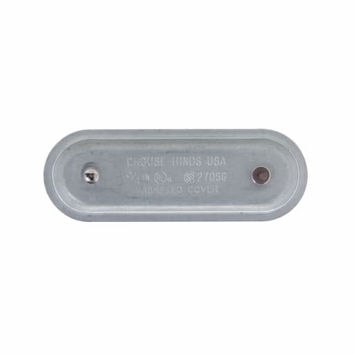 Crouse-Hinds - Crouse-Hinds 170-SG 1/2" Sheet Steel Form7 Snaptight Conduit Blank Cover