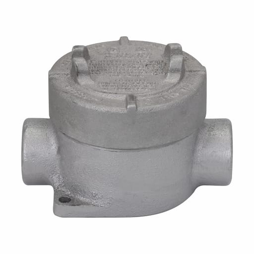 Crouse-Hinds - Crouse-Hinds Series EAJC26 3/4 Inch Hub Iron Alloy Type C Round Conduit Outlet Box with Cover