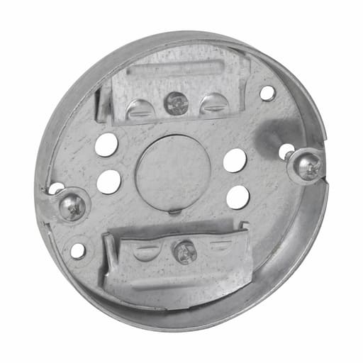Crouse-Hinds - Crouse-Hinds TP266 3-1/4" x 1/2" Steel Round Ceiling Pan