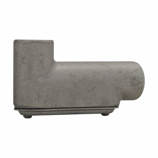Crouse-Hinds - Crouse-Hinds LB57-CG 1-1/2" Form7 Type-LB Conduit Body w/ Cover & Gasket, Iron Alloy
