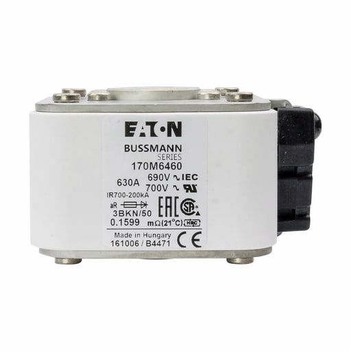 Bussmann Mfg. - BUSS 170M6460 FUSE 630A 690V 3BKN/5