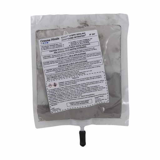 Crouse-Hinds - Crouse-Hinds CHICO-A19-PX 5cu.in Conduit Sealing Compound, Pouch w/ Water