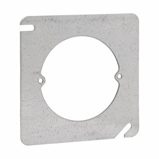 Crouse-Hinds - Crouse-Hinds Series TP474 4 Inch Steel Square Box Cover with Open Ear