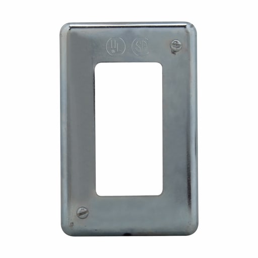 Crouse-Hinds - Crouse-Hinds DS23 GFI 1-Gang Sheet Steel Surface Mount GFCI Receptacle Cover