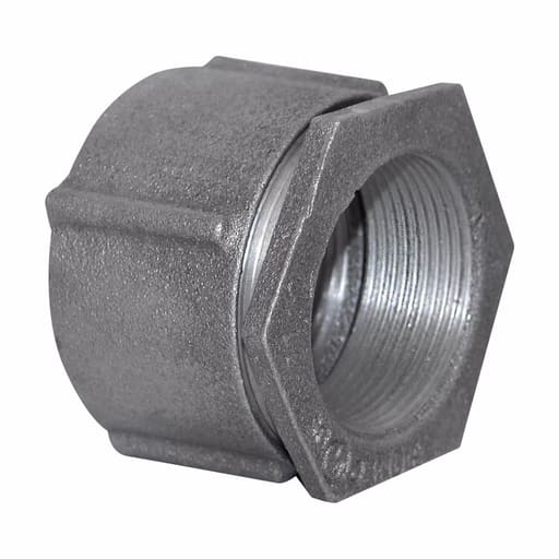 Crouse-Hinds - Crouse-Hinds 190SA 1/2" 3pc Conduit Coupling, Rigid/IMC, Concrete Tight, Aluminum