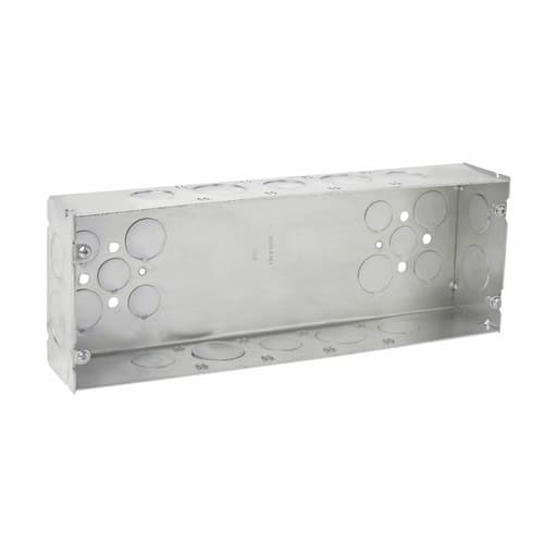 Crouse-Hinds - Crouse-Hinds Series TP873 12-1/4 x 2-1/2 x 4-1/2 Inch Steel 5-Gang Switch Box