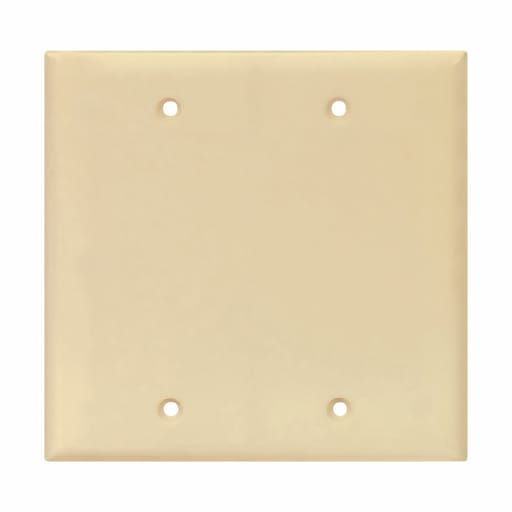 Cooper Wiring Device Arrow/Eagle - CWD PJ23V WALLPLATE 2G BLANK BOX MOUNT POLY MID IV