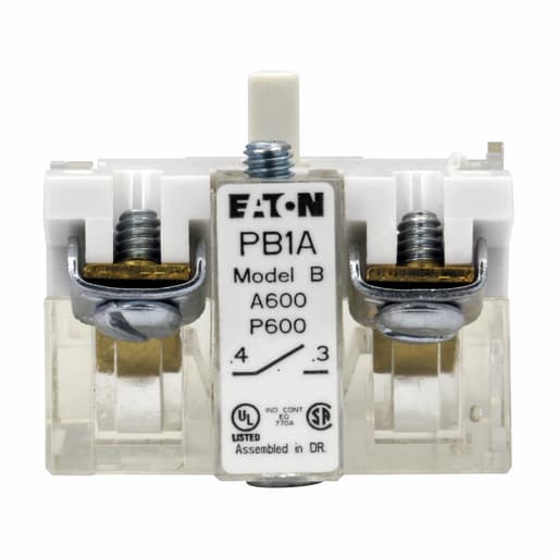 Cutler-Hammer / Eaton - ETN E22PB1A FLUSH PUSHBUTTON BLK, B