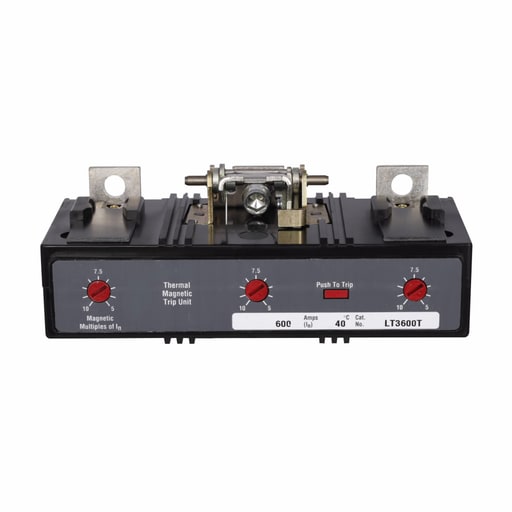 Cutler-Hammer / Eaton - Cutler-Hammer LT3300T molded case circuit breaker accessory trip unit, Trip unit, 300 A, Three-pole, Non-interchangeable thermal magnetic, LT, Frame J-K, Series C