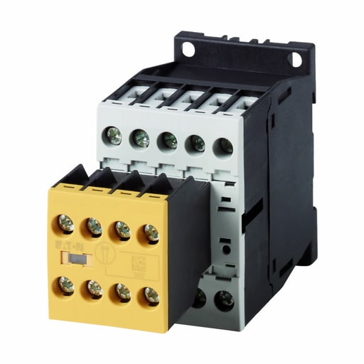 Cutler-Hammer / Eaton - Cutler-Hammer XTSE032C23TD XT IEC contactor, 32A, 24 Vdc, 2NO?NC, 32A, Frame C, 45 mm, 10, 10, 20, 25 hp (3PH @200/208, 230/240, 460/480, 575/600 V), Three-pole, Non-reversing, 200-600V, XT IEC series,