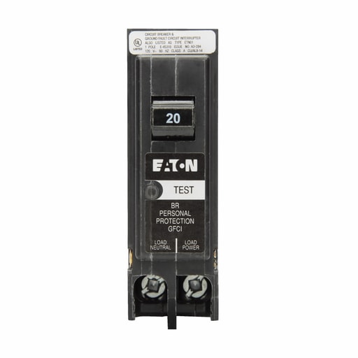 Cutler-Hammer / Eaton - ETN BRP120GF BR GF 5MA PON 1P 20A 1