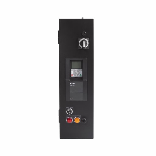 Cutler-Hammer / Eaton - Cutler-Hammer HMX34AG9D621-N H-Max Drive, 5 hp, 9.6A, 380-480V, Open NEMA Type 1 IP21, No brake chopper, Software A, Three-phase, Graphical panel keypad, EMC C2 input, Frame size 4
