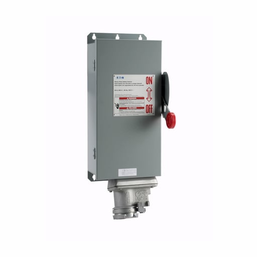 Cutler-Hammer / Eaton - ETN DH361FDK2WR 30A/3P HD Fused Sw/