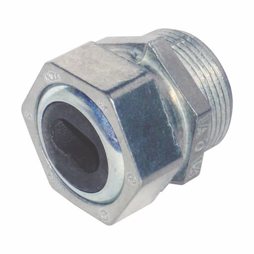Crouse-Hinds - Eaton Crouse Hinds WTC1252 1-1/4 Inch Die-Cast Zinc Watertight Service Entrance Cable Connector