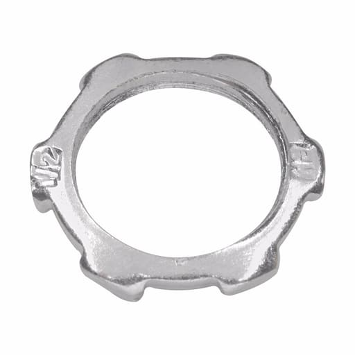 Crouse-Hinds - Crouse-Hinds Series 12X 3/4 Inch Aluminum Rigid Conduit Locknut