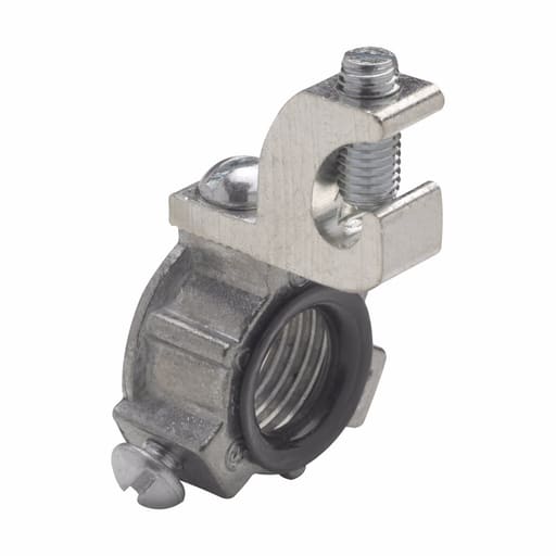 Crouse-Hinds - Crouse-Hinds Series GLL7 DC 2-1/2 Inch Die-Cast Zinc 150 Degrees C Insulated Threaded Rigid/IMC Bushing