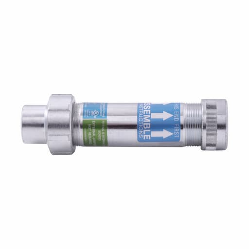 Crouse-Hinds - Crouse-Hinds Series XJG34 1 Inch Steel Internal Grounding Rigid Conduit Expansion Joint