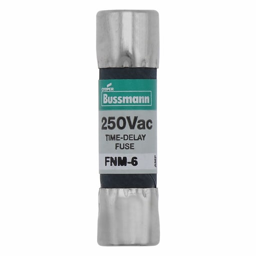 Bussmann Mfg. - Bussmann FNM-2 2amp Time-Delay Supplemental / Midget Fuse, Melamine Tube, 13/32" x 1-1/2", 250Vac