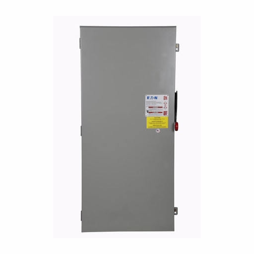 Cutler-Hammer / Eaton - Eaton Electrical DG226NRK 120/240 VAC 600 Amp 75 to 200 Hp 2-Pole 3-Wire Fusible Single Throw Safety Switch
