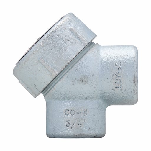 Crouse-Hinds - Crouse-Hinds LBY25 3/4" 90deg Condulet Body Elbow, Explosionproof, Iron Alloy