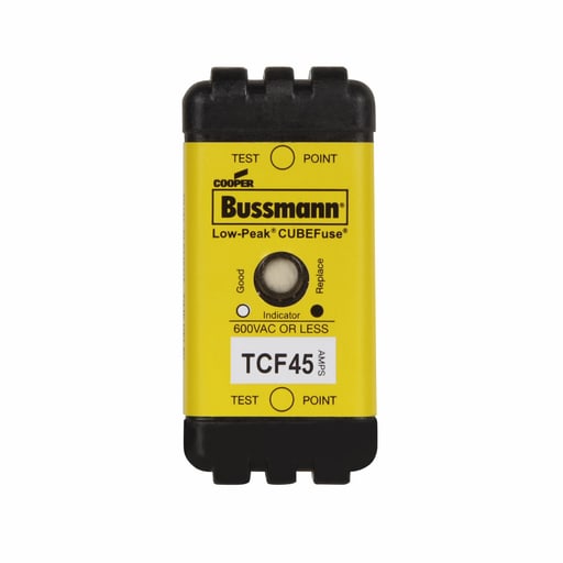 Bussmann Mfg. - Bussmann Series TCF45 45 Amp Cubefuse