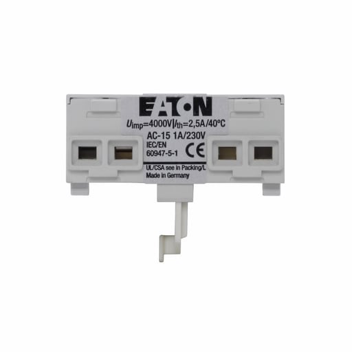 Cutler-Hammer / Eaton - Cutler-Hammer XTPAXFA11 Auxiliary contact Motor protection accessories, 1NO-1NC contact configuration
