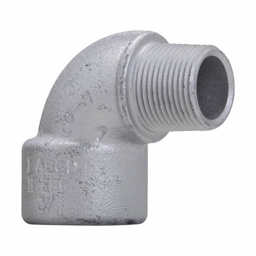 Crouse-Hinds - Crouse-Hinds Series EL296 SA 3/4 Inch Copper Free Aluminum Male to Female 90 Degrees Conduit Elbow