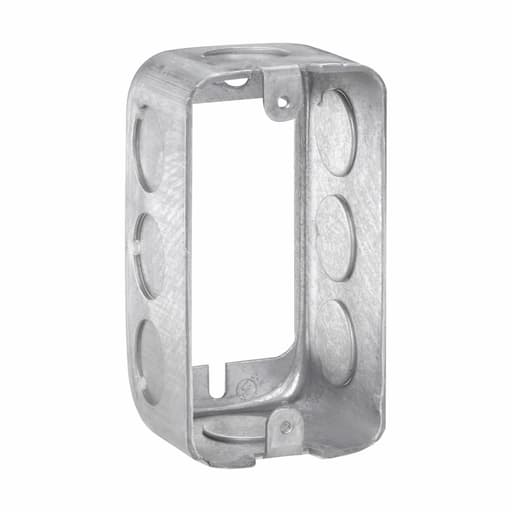 Crouse-Hinds - Crouse-Hinds TP592 2-1/8" x 4" x 1-1/2" Steel Utility Box Extension Ring