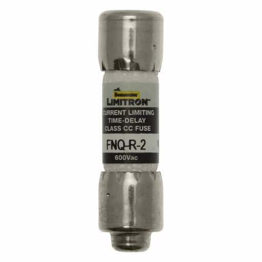 Bussmann Mfg. - Bussmann FNQ-R-2 2amp Limitron™ Time-Delay Branch Circuit Class-CC Fuse, Rejection-Type, 600Vac