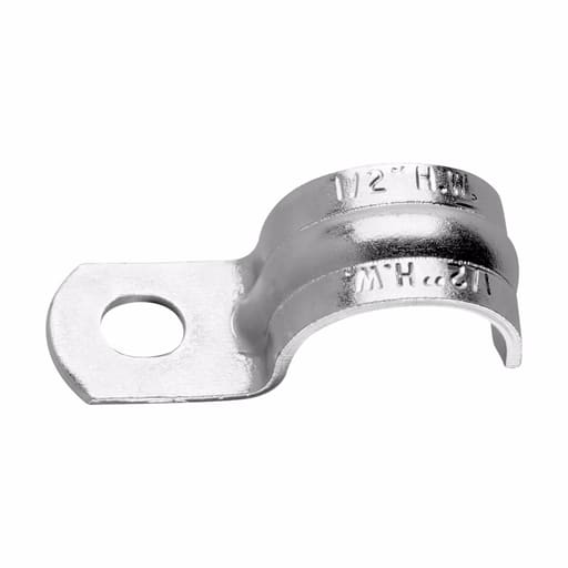 Crouse-Hinds - Crouse-Hinds Series 414 1-1/2 Inch Steel 1-Hole Snap-On Rigid Conduit Clamp
