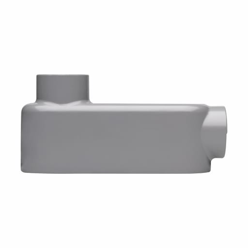 Crouse-Hinds - Crouse-Hinds Series LB105 4 Inch Die-Cast Aluminum Type LB Rigid/IMC Conduit Body