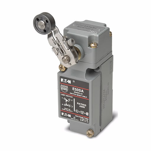 Cutler-Hammer / Eaton - Eaton Electrical E50SB6P 8 Foot 2-Pole 2NO/2NC Heavy-Duty Factory Sealed Limit Switch Body