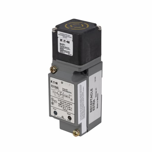Cutler-Hammer / Eaton - Eaton Electrical E51ALT1 20 to 264 VAC/VDC NO or NC Die-Cast Zinc 2-Wire Inductive Proximity Sensor