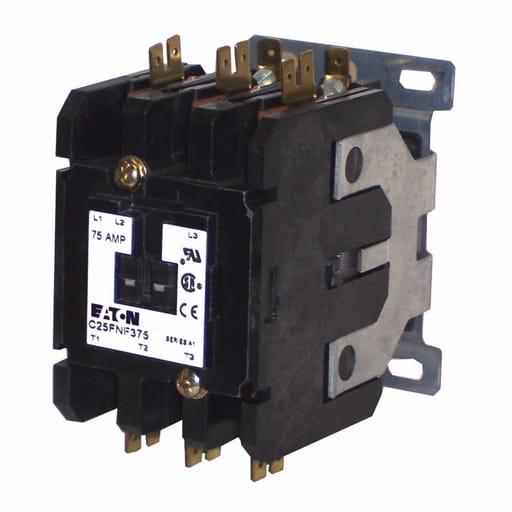 Cutler-Hammer / Eaton - ETN C25FNF375T DP CONT 75A 3P OPN 2