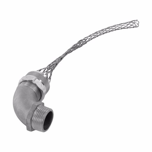 Crouse-Hinds - Crouse-Hinds LTB300 3" Malleable Iron Insulated Straight Liquidtight Conduit Connector