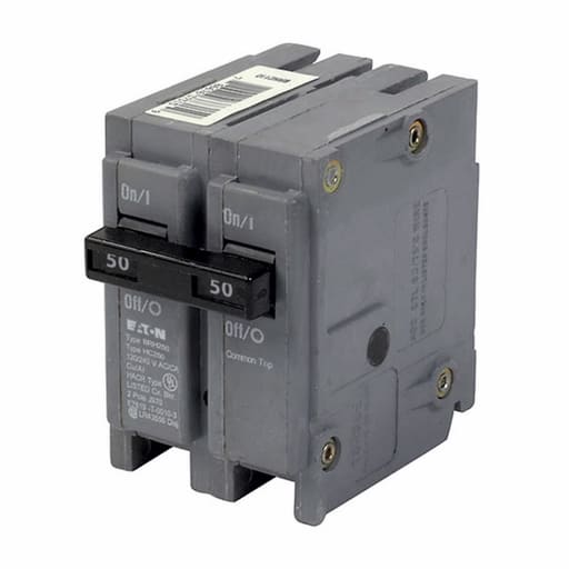 Cutler-Hammer / Eaton - ETN BRH250 BR 50A/2 Pole Com. Trip