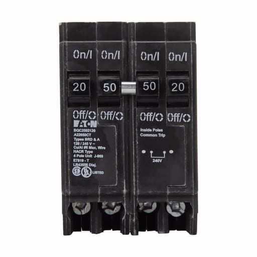Cutler-Hammer / Eaton - Eaton Electrical BQC2502120 1 Inch Class CTL Plug-On Breaker