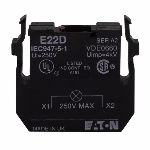 Cutler-Hammer / Eaton - ETN E22D LGT UNIT FULL VOLT W/O LAM