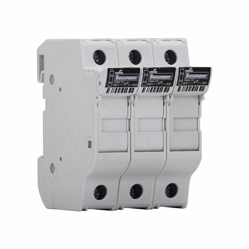Bussmann Mfg. - Bussmann Series CHCC3DU 3-Pole 30 Amp Class Indicator