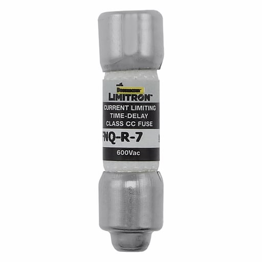 Bussmann Mfg. - Bussmann FNQ-R-7 7amp Limitron™ Time-Delay Branch Circuit Class-CC Fuse, Rejection-Type, 600Vac