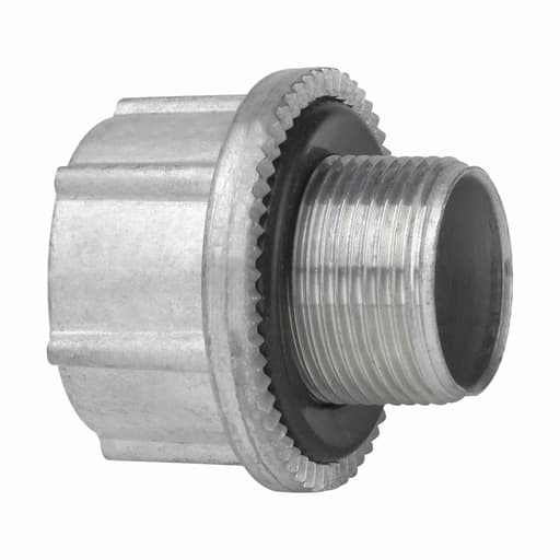 Crouse-Hinds - Crouse-Hinds / Myers™ STM-2 M25 - 3/4" Metric (Male) to NPT (Female) Hub Adapter, Zinc