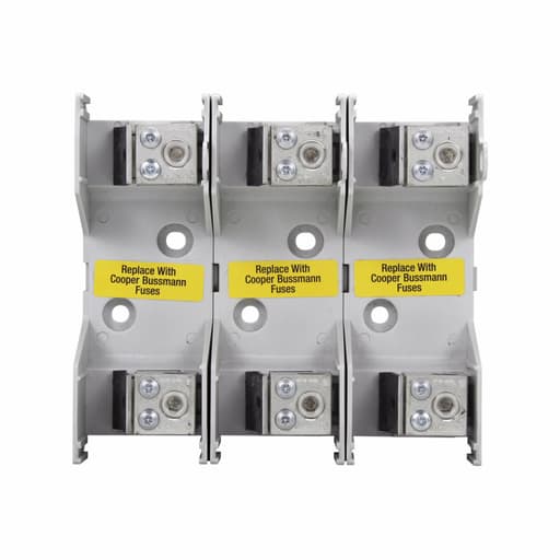 Bussmann Mfg. - Eaton Bussmann JM60100-3CR 100 Amp 3-Pole Class J Fuse Holder